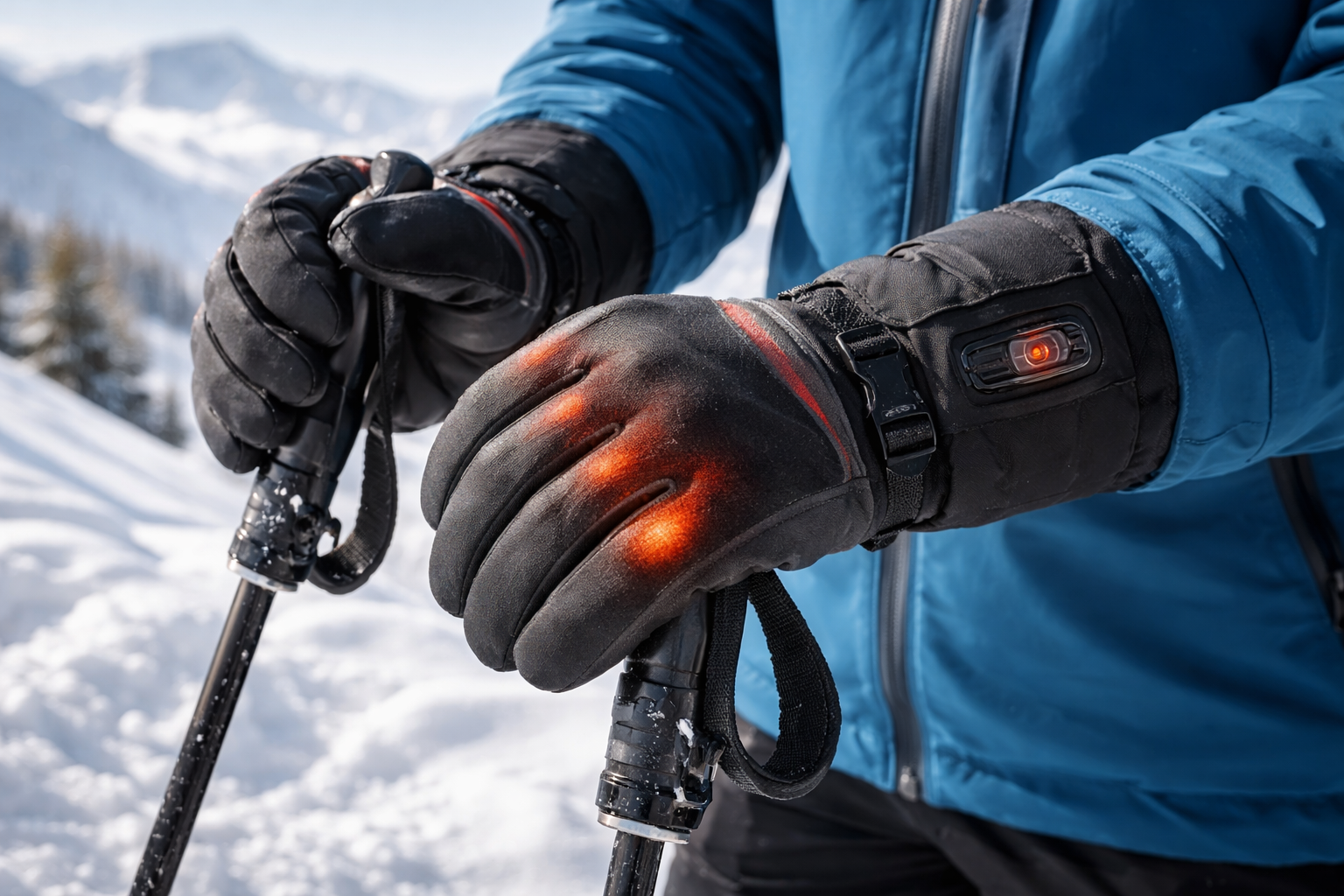 Sådan holder du varmen på skiferien